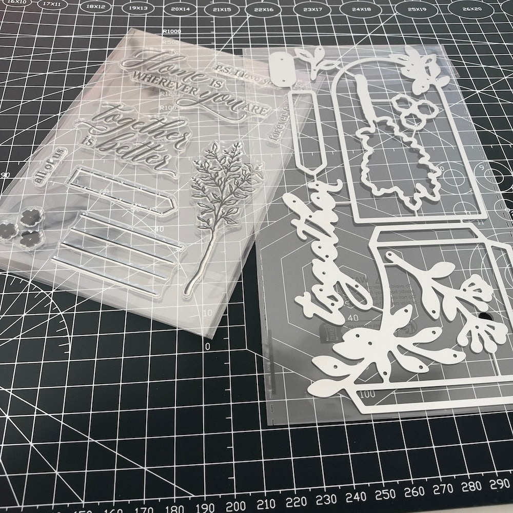 A TIME TO REMEMBER Cutting Dies Clear Stamp DIY Scrapbooking